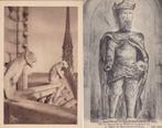 2 CP van: "kleine schilderijen Parijs" en standbeeld Karel d, Verzamelen, Frankrijk, Ongelopen, Ophalen of Verzenden, Voor 1920
