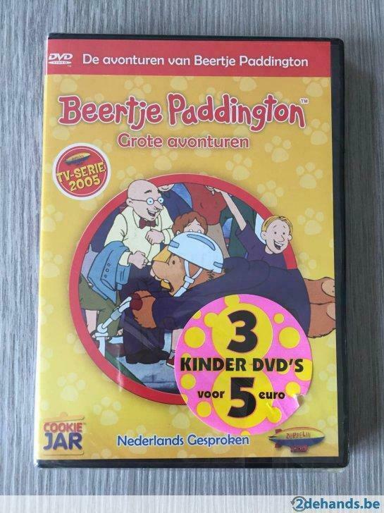 DVD Beertje Paddington - Grote avonturen = NIEUW, Cd's en Dvd's, Dvd's | Kinderen en Jeugd, Alle leeftijden, Ophalen of Verzenden