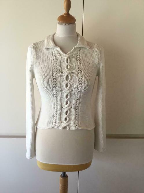 Marccain, Marc Cain maillot blanc court N3 (36), Vêtements | Femmes, Pulls & Gilets, Comme neuf, Taille 36 (S), Blanc, Enlèvement ou Envoi