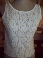 wit kort  topje folia   40, Kleding | Dames, Maat 38/40 (M), Wit, Nieuw, Ophalen of Verzenden