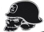 Patch Metal Mulisha Skull - Zwart - 110 x 80 mm, Motos, Vêtements | Vêtements de moto, Autres types, Neuf, sans ticket