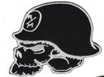 Patch Metal Mulisha Skull - Zwart - 110 x 80 mm, Ophalen of Verzenden, Nieuw zonder kaartje, Overige typen