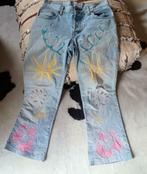 Bohemian bootcut geborduurde jeans, Kleding | Dames, Gedragen, Lang, Blauw, Ophalen of Verzenden