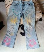 Bohemian bootcut geborduurde jeans, Blauw, Ophalen of Verzenden, Maat 36 (S), South beach