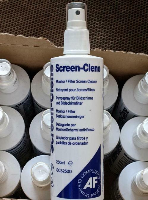 COFFRET de 12 X AF Screen-Clene Pump Spray 250ml pour Ecrans, Informatique & Logiciels, Ordinateurs & Logiciels Autre, Neuf, Enlèvement ou Envoi