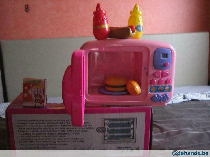mini micro-wave, Kinderen en Baby's, Speelgoed | Overig, Gebruikt, Ophalen