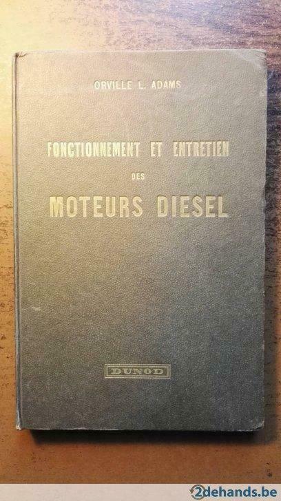 1949 Moteurs diesel Adams Moteurs Diesel, Antiquités & Art, Antiquités | Livres & Manuscrits, Enlèvement ou Envoi