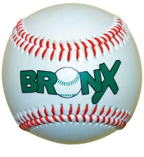 Honkbal Bronx 9 inch, Sports & Fitness, Baseball & Softball, Neuf, Balle, Enlèvement ou Envoi