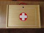 Vintage boite de premiers secours en bois pour enfants 1990, Autres types, Enlèvement ou Envoi, Neuf