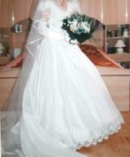 À vendre robe de mariée tout complet taille 38, Zo goed als nieuw, Ophalen, Trouwjurk