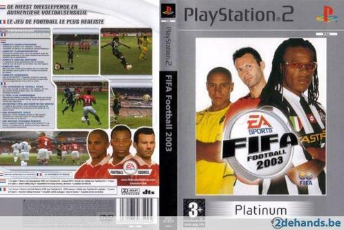 ps2 playstation 2 FIFA football 2003 EA SPORTS, Games en Spelcomputers, Games | Sony PlayStation 2, Gebruikt