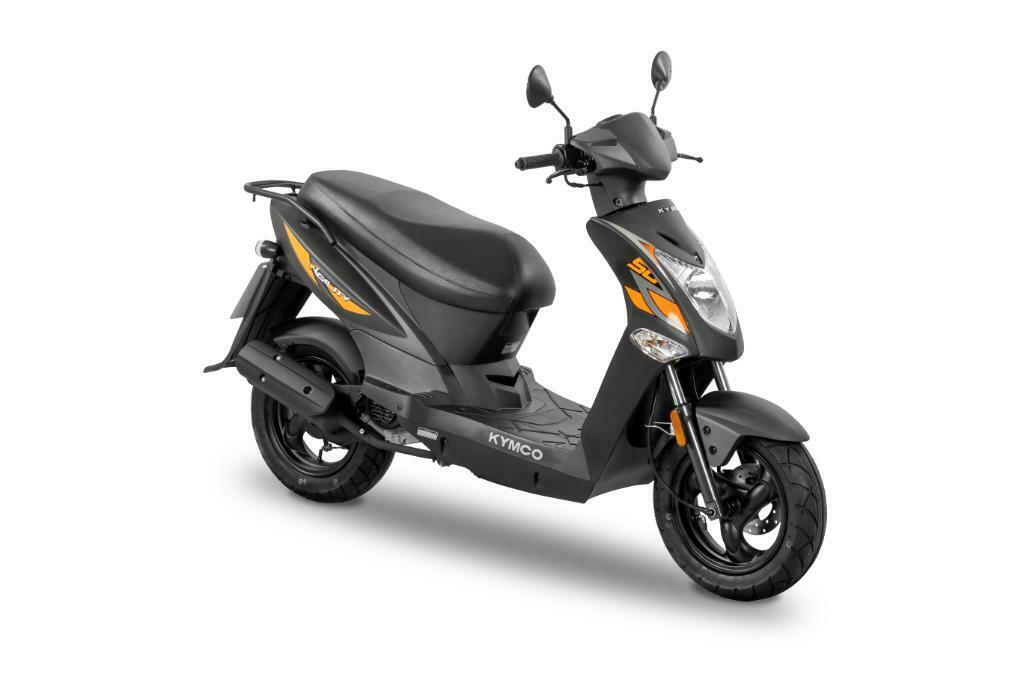 ② 2021 Kymco Agility 50 mat zwart — Scooters | Kymco — 2dehands
