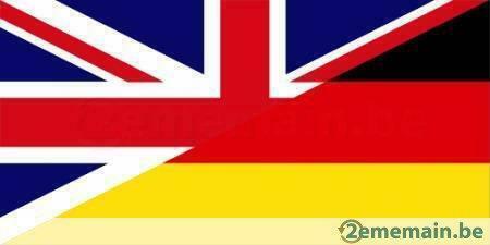 Cours particuliers en anglais et/ou allemand, Diensten en Vakmensen, Bijles, Privé-les en Taalles