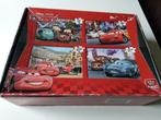 Cars 4 in 1 puzzel, Kinderen en Baby's, Speelgoed | Kinderpuzzels, Ophalen of Verzenden, 10 tot 50 stukjes, Gebruikt
