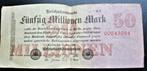 Reichsbanknote 1923, Postzegels en Munten, Ophalen of Verzenden, Duitsland, Los biljet