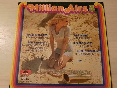 Disque vinyl 33 tours MillionAirs 3, Cd's en Dvd's, Vinyl | Pop, 1960 tot 1980, Ophalen of Verzenden