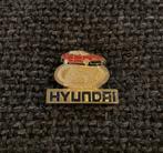 PIN - HYUNDAI - AUTO - VOITURE - CAR, Collections, Transport, Utilisé, Envoi, Insigne ou Pin's