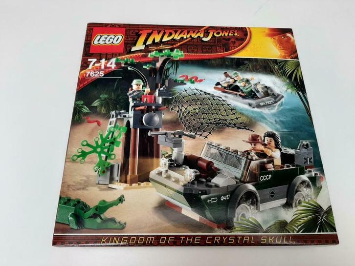 7625 Indiana Jones - Kingdom of the crystal skull (MISB), Kinderen en Baby's, Speelgoed | Duplo en Lego, Nieuw, Lego, Complete set