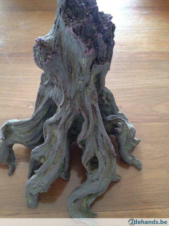 Aquarium boom aquarium heel mooi en groot in kunststof, Ophalen of Verzenden, Gebruikt