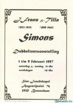 Catalogus Jan Frans & Tilla Simons