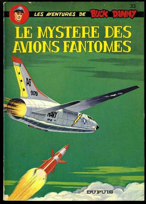 BD Buck Danny Le mystère des avions fantômes DUPUIS 1976, Boeken, Stripverhalen, Gelezen, Eén stripboek, Ophalen of Verzenden