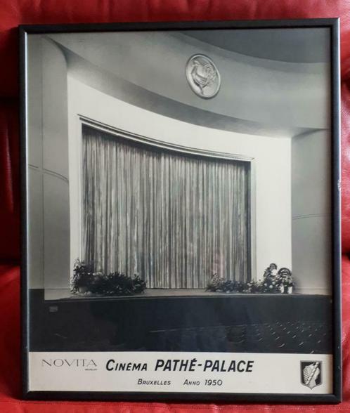 2 photos Cinéma Pathé-Palace Bruxelles 1950, Collections, Collections Autre, Comme neuf, Enlèvement
