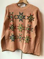 Pull vintage, Nicole Club, Porté, Rose, Taille 42/44 (L)