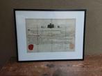 Historische legerbrief. King Georges. Napoleon, zegelbrief., Ophalen, Voor 1940, Landmacht