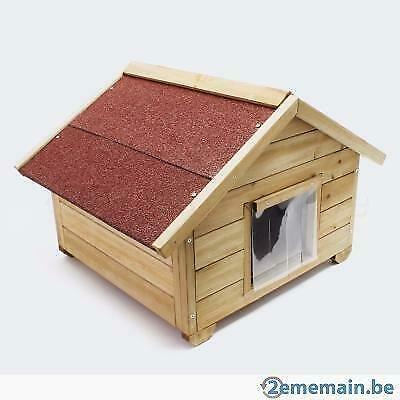 Niche pour chat NICHE CHAT XL abri chat en bois, Dieren en Toebehoren, Katten-accessoires, Nieuw, Verzenden