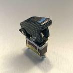 Nieuw : 250V NOS Schakelaar / Switch + Cover Zwart Carbon, Verzenden, Nieuw