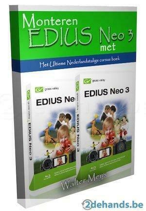 Monteren Edius Neo 3 cursusboek en software, Consoles de jeu & Jeux vidéo, Jeux | Autre, Neuf