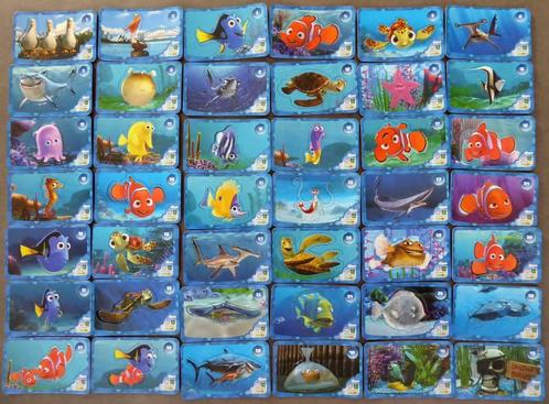 Complete collectie 72 Magnet Nemo + hoogtestang (Cora 2013), Verzamelen, Supermarktacties, Ophalen of Verzenden