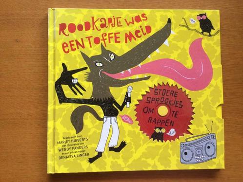 Boek + cd Roodkapje was een toffe meid, Boeken, Kinderboeken | Jeugd | onder 10 jaar, Nieuw, Sprookjes, Ophalen of Verzenden