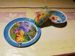 Vaisselle pour enfants Winnie l'ourson, Autres types, Utilisé, Enlèvement ou Envoi