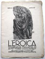 L'Eroica 1924 #91 Baroni Zanelli Morbiducci Kunsttijdschrift, Antiquités & Art, Enlèvement ou Envoi