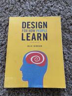 Design for How people learn