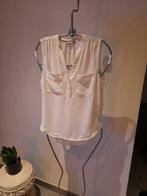 Blouse sans manches blanc cassé, Comme neuf, Beige, Taille 38/40 (M), Sans manches