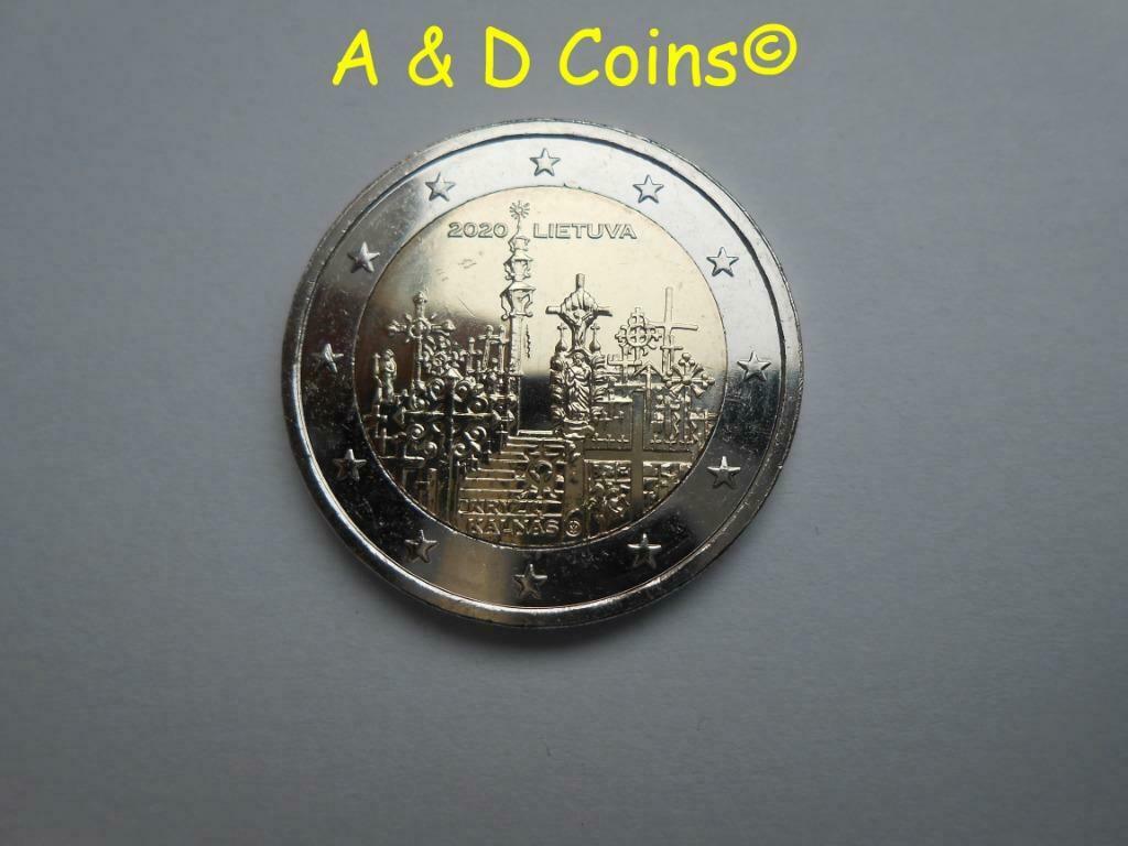Litouwen 2 euro cc 2020, Ophalen of Verzenden, 2 euro, Losse munt