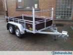 Professionele dubbelasaanhangwagen 2,5 x 1,5m te 9300 Aalst, Auto diversen, Auto-accessoires, Nieuw, Ophalen