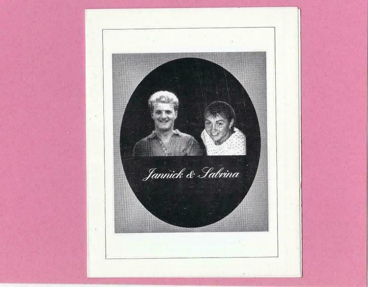 DP Samen verongelukt te Pittem, Verzamelen, Bidprentjes en Rouwkaarten, Bidprentje, Verzenden