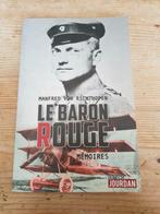 Manfred von Richthofen LE BARON ROUGE ed. Jourdan RARE !!, Ophalen of Verzenden, Luchtmacht, Zo goed als nieuw, Voor 1940