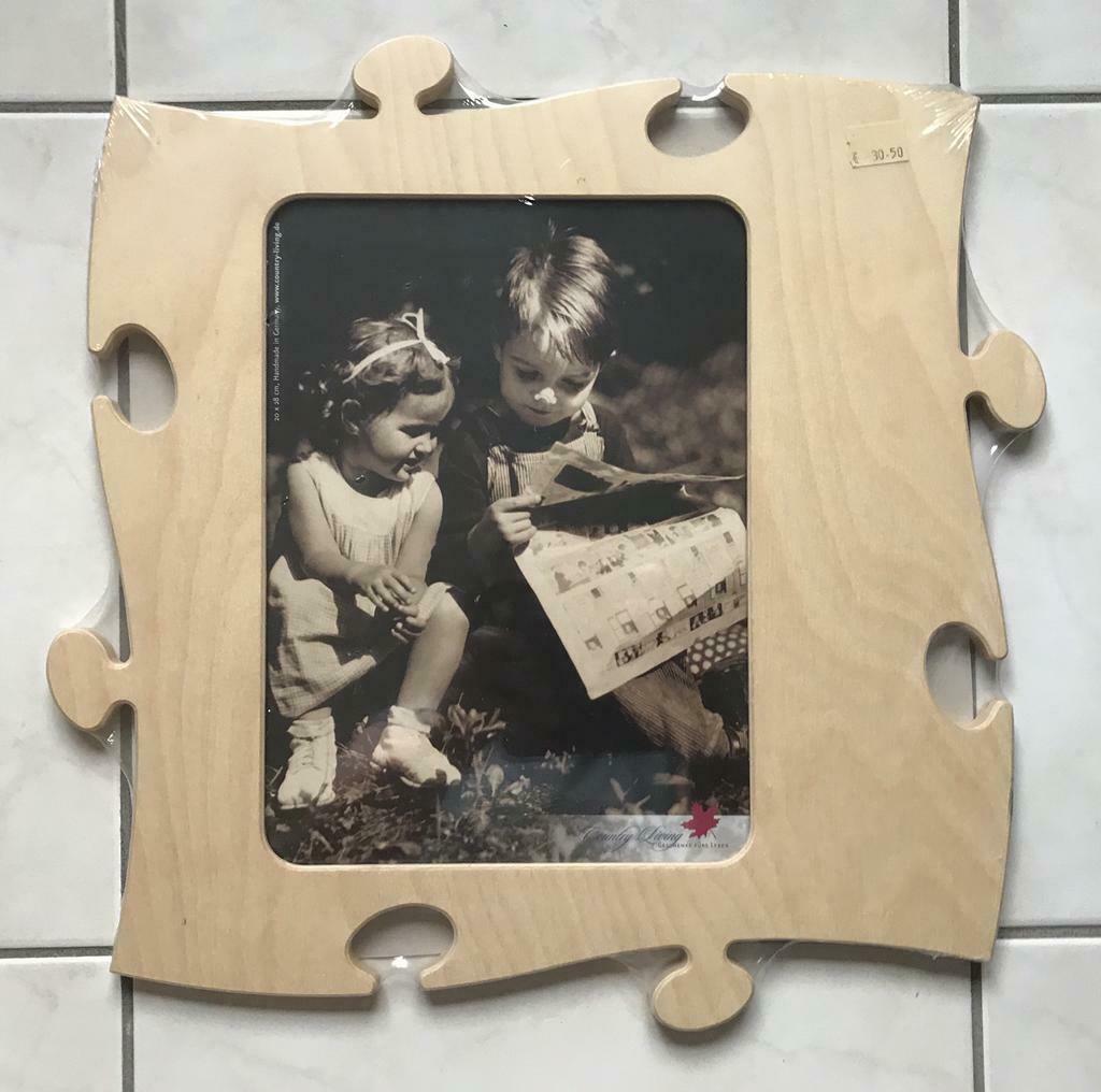 Puzzelkader in hout *Nieuw* Nog in verpakking!, Ophalen of Verzenden, Nieuw