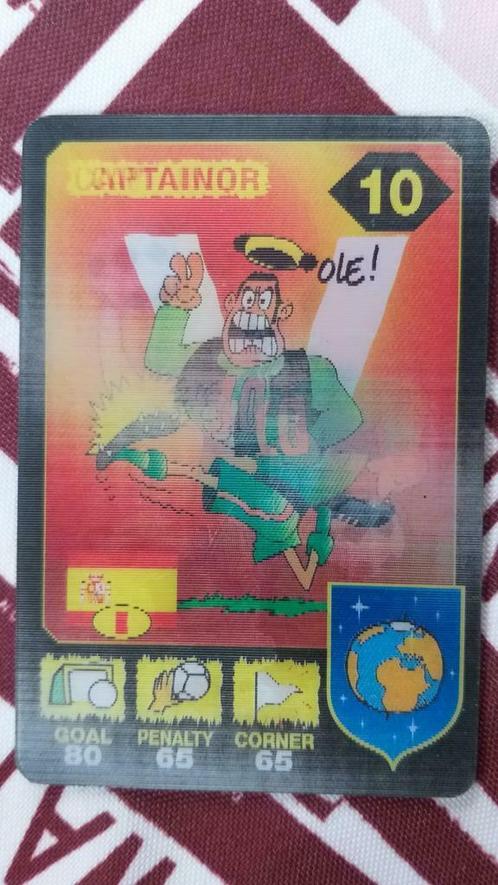 Carte Diabolix - série Lipton - Captainor, Collections, Cartes à jouer, Jokers & Jeux des sept familles, Utilisé, Carte(s) à jouer