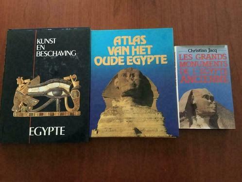 3 LIVRES D'ART liés à l'EGYPTE ANCIENNE, Livres, Art & Culture | Arts plastiques, Comme neuf, Autres sujets/thèmes, Enlèvement ou Envoi