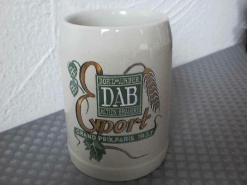 Dortmunder DAB Export (goud), Collections, Marques de bière, Comme neuf, Chope(s), Autres marques, Enlèvement ou Envoi