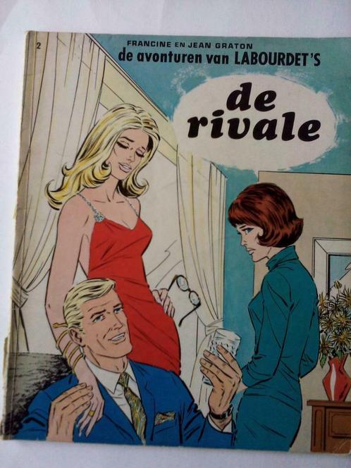 DE RIVALE. De avonturen van LABOURDET'S. Strip., Livres, BD, Utilisé, Une BD, Enlèvement ou Envoi