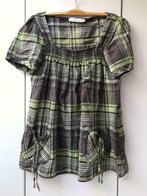 Groene en bruine Cache Cache blouse - Maat 2, Ophalen of Verzenden, Zo goed als nieuw, Groen, Cache cache