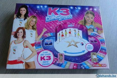 Gezelschapsspel K3 Dansstudio (4 - 10 jaar) IEPER, Hobby & Loisirs créatifs, Jeux de société | Autre, Utilisé