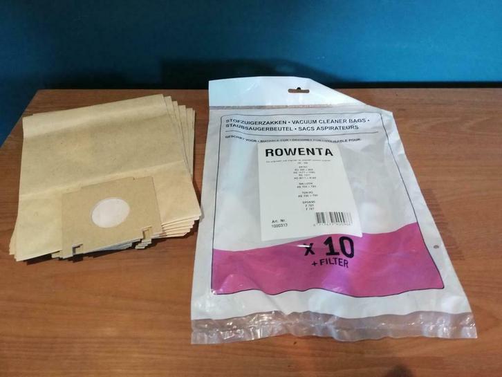 6 sacs pour aspirateur Rowenta, Elektronische apparatuur, Stofzuigers, Nieuw, Stofzuiger, Stofzak, Ophalen