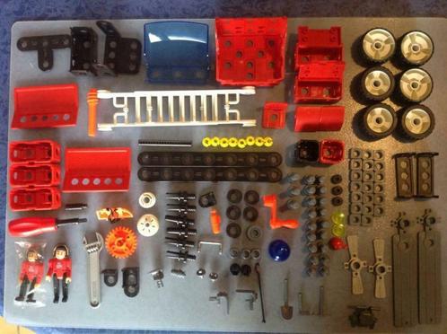 Lot de pièces Meccano City, Hobby en Vrije tijd, Modelbouw | Auto's en Voertuigen, Zo goed als nieuw, Overige typen, Ophalen of Verzenden